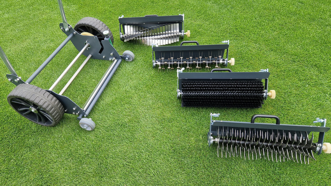 REWUKIL Rasenlüfter mit Kassetten nach Wahl