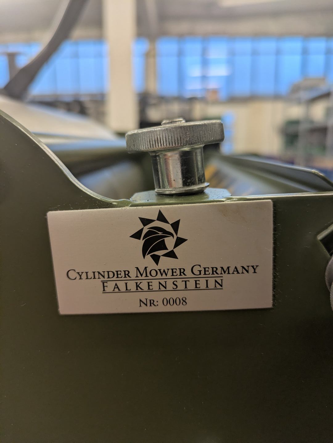 Falkenstein Pro 8-Messer, RAL 6003 Olivgrün (Werkstattgeprüft Nr. 0008)